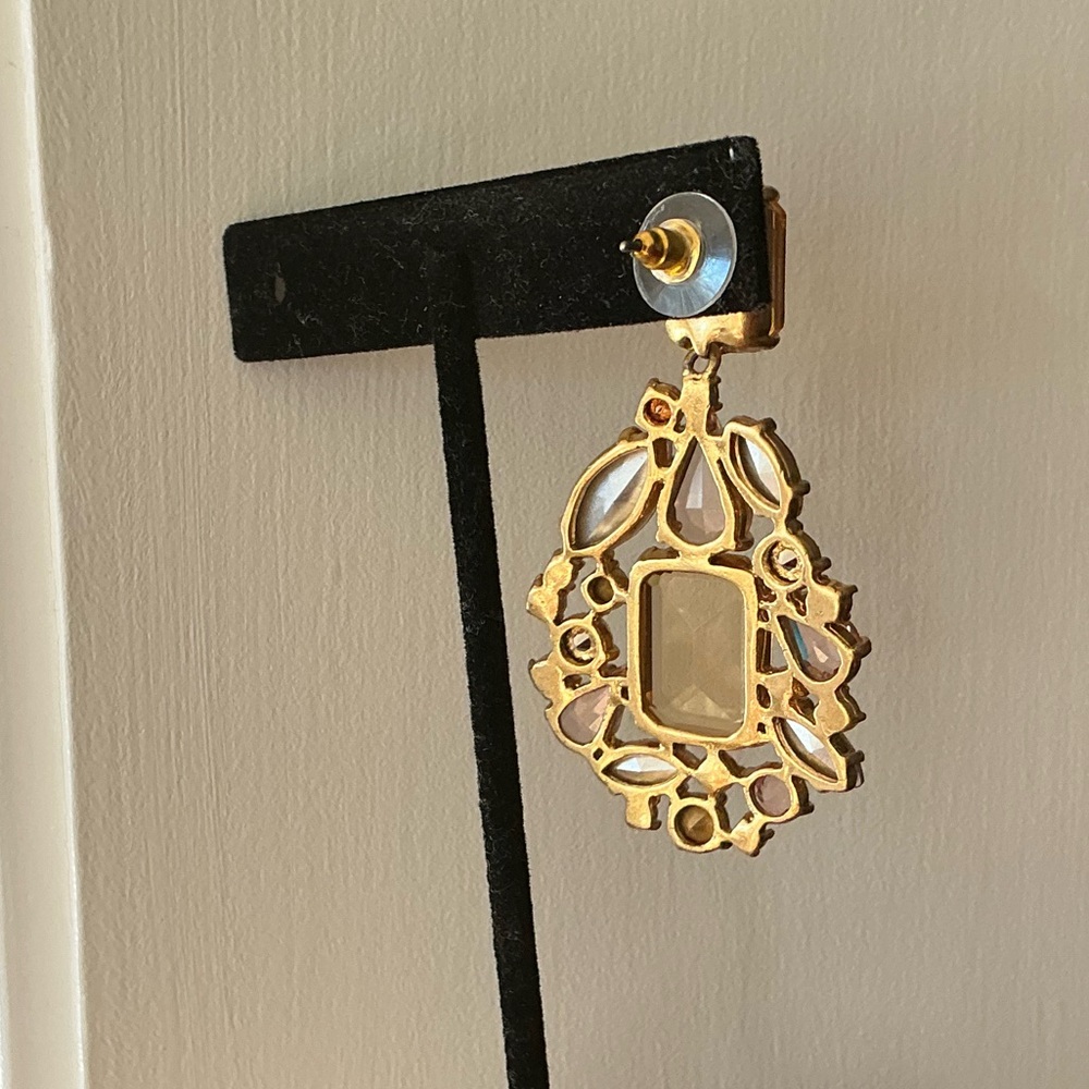 J Crew Crystal Statement Drop Earring - image 2